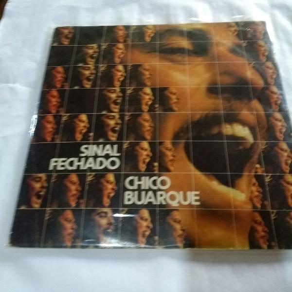 Lp chico buarque, disco de vinil chico buarque sinal fechado