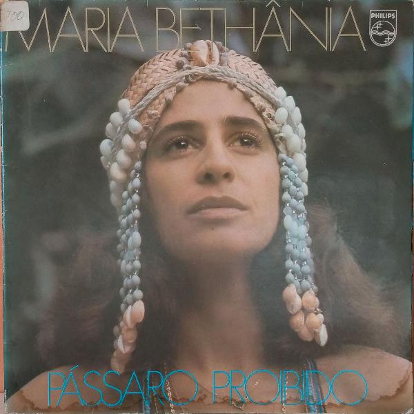 Lp maria bethânia - pássaro proibido 1976