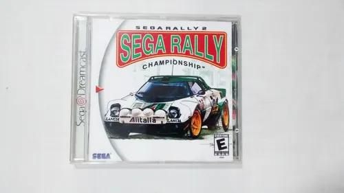 Sega rally 2 original encartes reimpressos - sega dreamcast