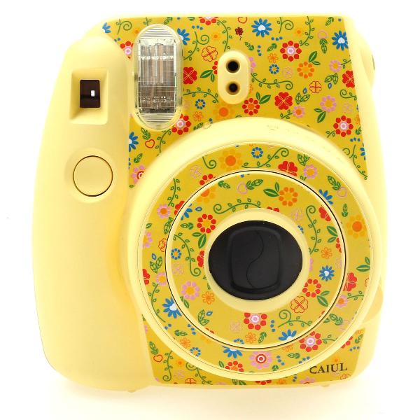 Adesivo amarelo instax mini 8