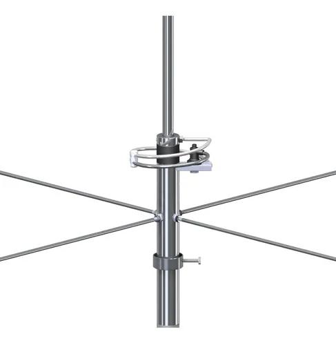 Antena base vhf 2x5/8 de onda pt ap0249 steelbras