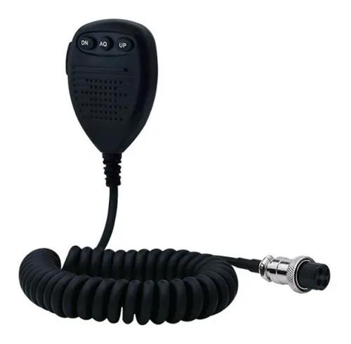 Microfone Ptt Radio Px Amador 4 Pinos - Aquario Rp-80