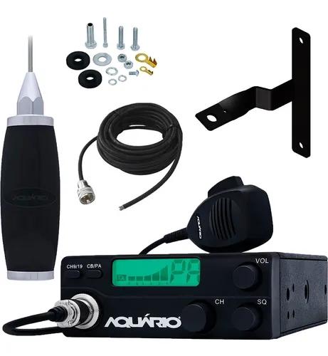 Radio Px 40 Canais Rp-40 Antena Marinox 2,70 Metros Cabo 5,5