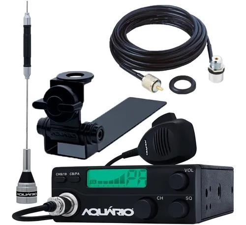 Radio Px Rp40 40 Canais Antena Suporte Caminhonete Cabo 5,5m