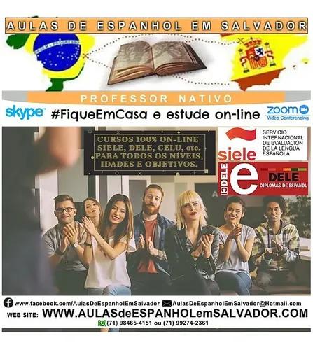 Espanhol - professor nativo - primeira aula gratis