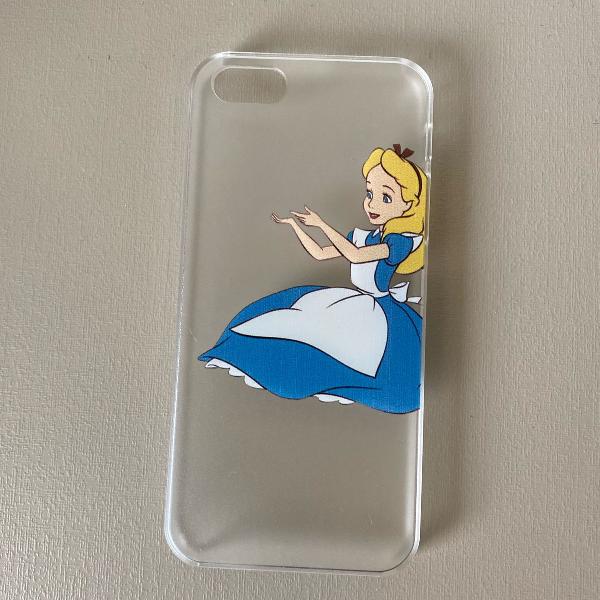 Capinha iphone alice