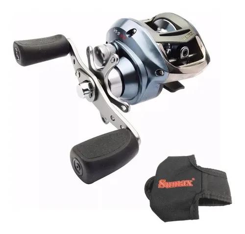 Carretilha pesca marine sports ventura vt-5 esq + brinde!