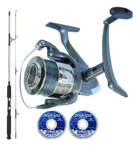 Kit molinete elite 4000 vara flipper 1,68m 8-17lb marine