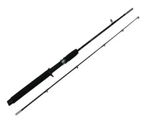 Vara Pesca Carretilha Ottoni Peggy 1,80m 20-25lbs 2 Partes