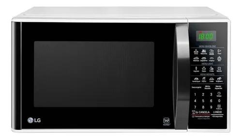 Forno micro-ondas lg, 30 litros, easyclean, branco - ms3091b