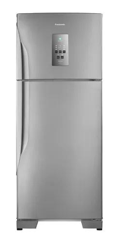 Geladeira panasonic 2 portas frost free 435l nr-bt51 aço