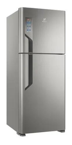 Geladeira/refrigerador electrolux frost free duplex platiniu