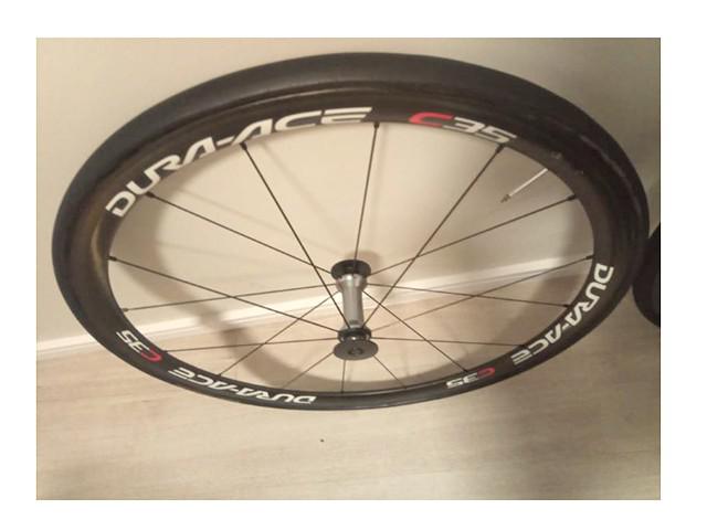 Rodas Tubulares Carbono Dura Ace C35