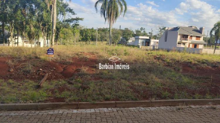 Terreno/lote à venda no country - santa cruz do sul, rs.