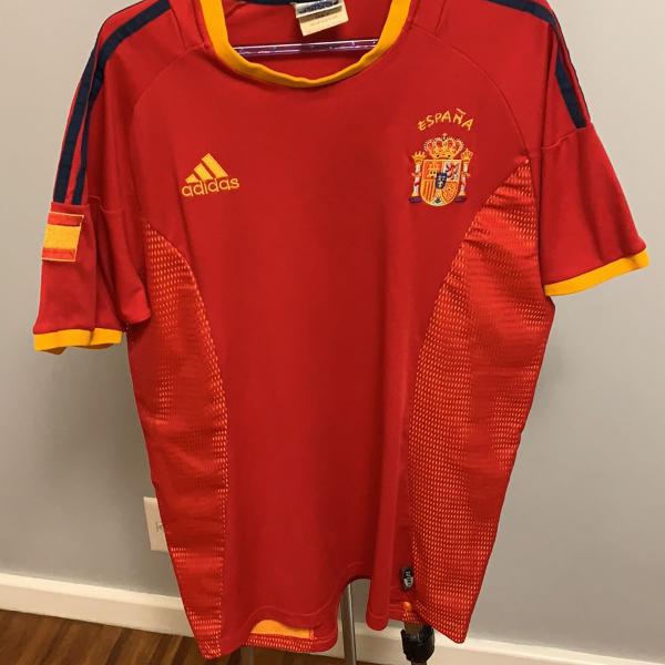 Camisa espanha copa 2002