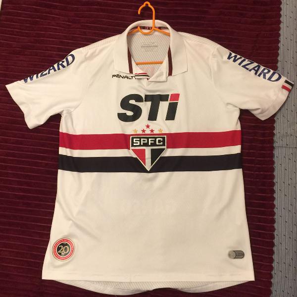 Camisa spfc sao paulo ph ganso #8 tam g oficial penalty 2013