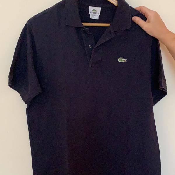 Polo azul marinho lacoste