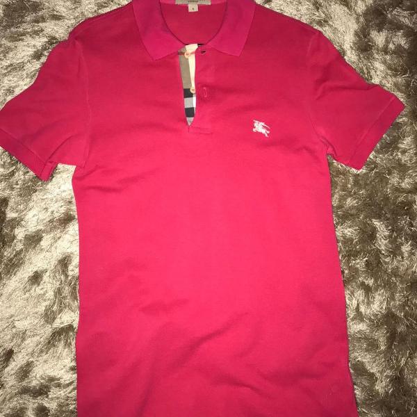 Polo burberry rosa