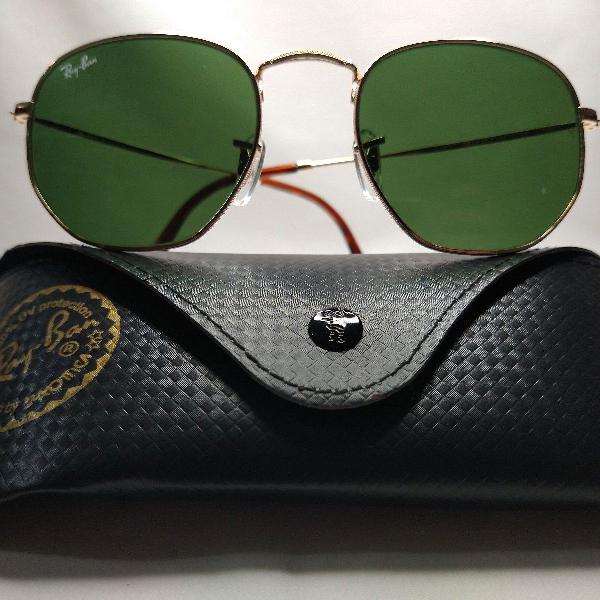 Culos de sol feminino ray ban hexagonal