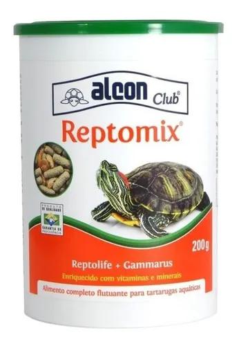 Alcon reptomix tartaruga 200g ração alimento