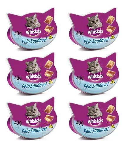 Kit 6 petiscos whiskas t