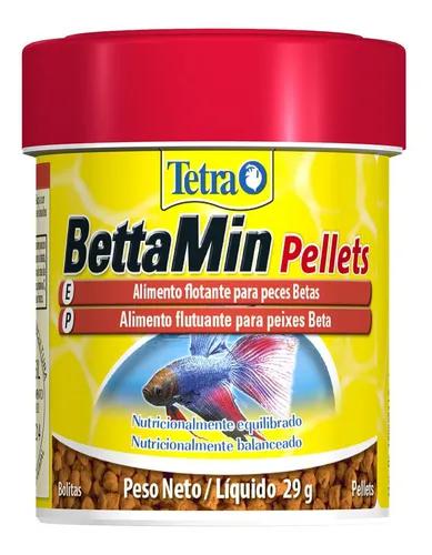 Ração tetra bettamin pellets 66ml 29g betta melhor do