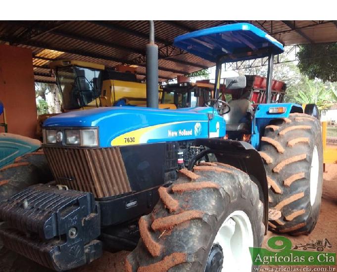 Trator new holland 7630 4x4 (excelente estado - 2.000 horas)