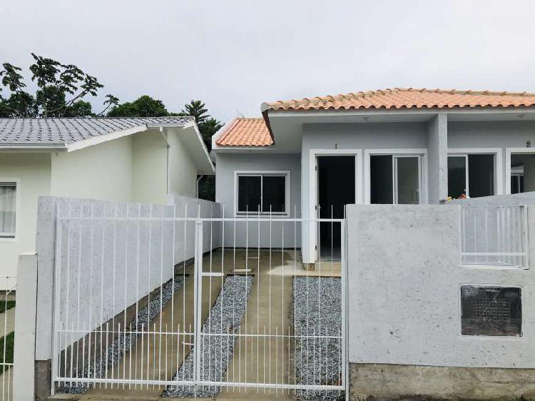 Base imobiliária vende! casa nova geminada no bairro bela