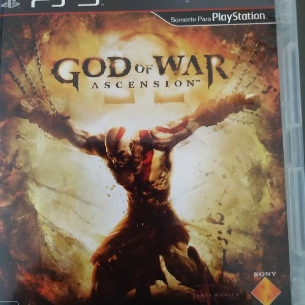 Jogo playstation 3 god of war ascencion