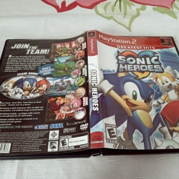 Games jogos sonic heroes original play2 z105