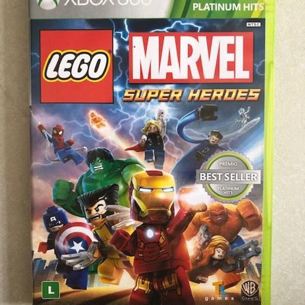 Jogo lego marvel super heroes para xbox 360