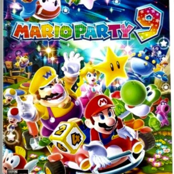 mário party 9 original nintendo wii original