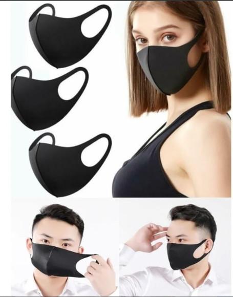 Máscara protetora respiratória lavável neoprene