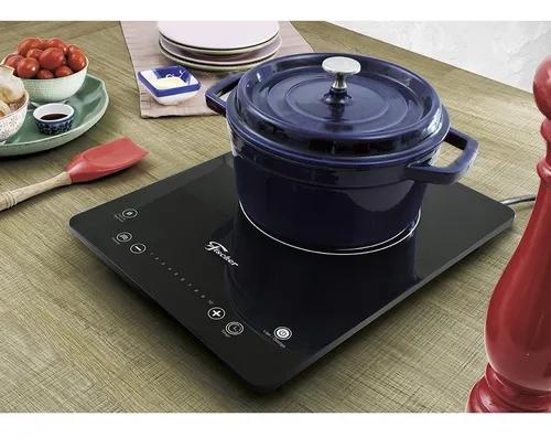 Fogão Cooktop 1q Indução Mesa Vitrocerâmica 127v-