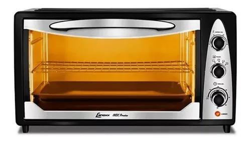 Forno Elétrico Aço Inox 45lts Assar Frango Leitoa Bolo