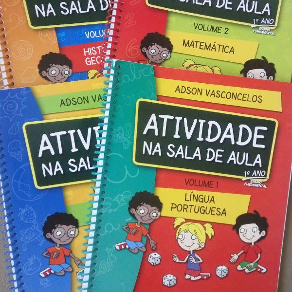 Atividade na sala de aula editora rideel