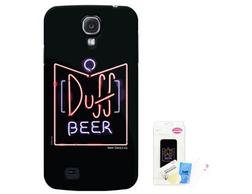 Capa iwill galaxy s4, simpsons, preta, duff-s407,