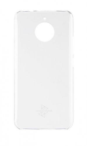 Capa protetora cristal case transparente moto e4 plus