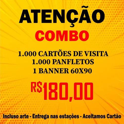 Cartão de visita, panfletos e banner!