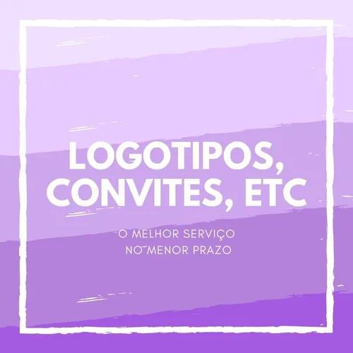 Criação de logotipos, convites, cartões de visita, etc.