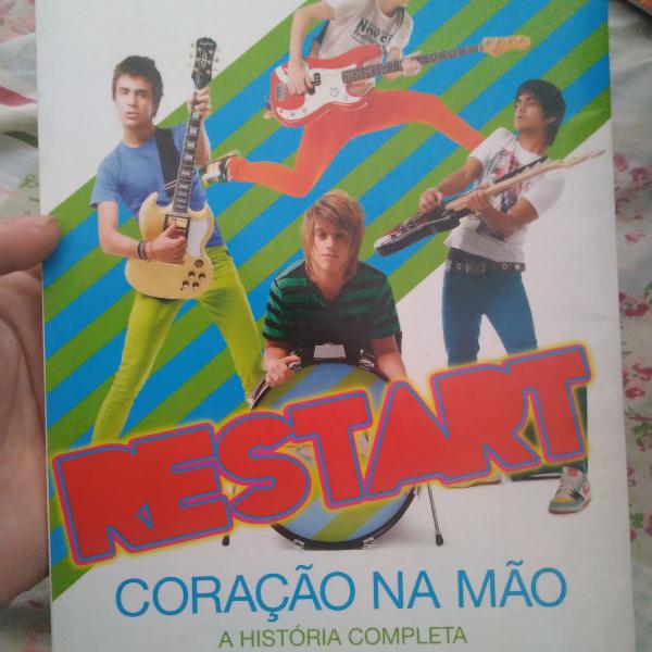 Livro restart coração na mão