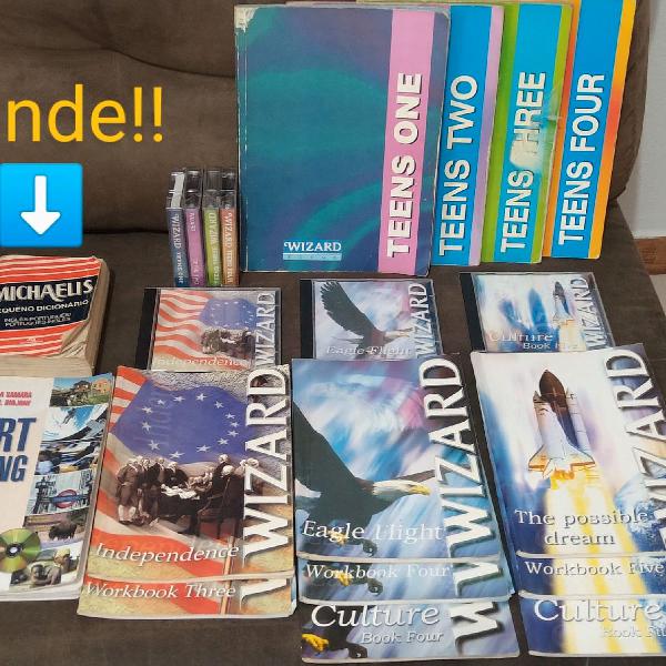 Livros de inglês wizard