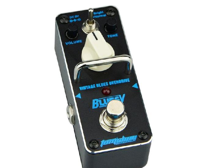 Pedal Bluesy Frete Grátis Vintage Overdrive Tomsline Novo