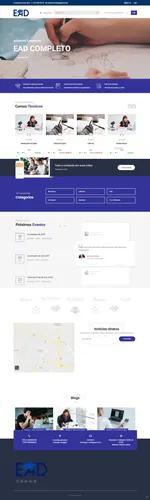 Site ead completo / hospedag