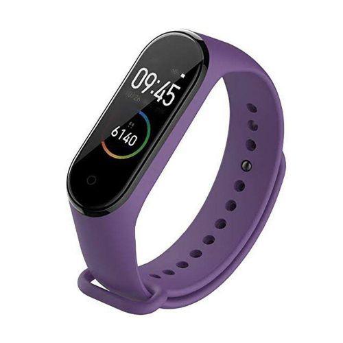 Smartband mi band 4 tela amoled bluetooth 5.0 android roxo