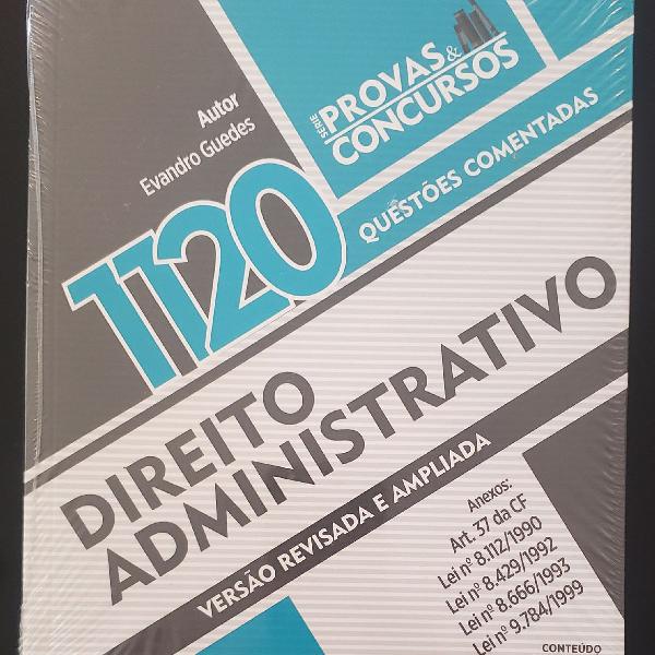 Livro direito administrativo - 1120 questões comentadas -