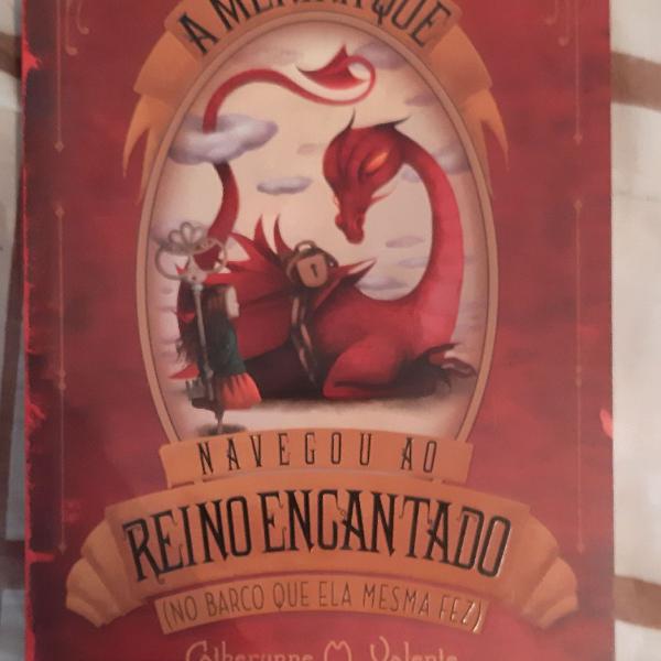 livro "a menina que navegou ao reino encantado (no barco que