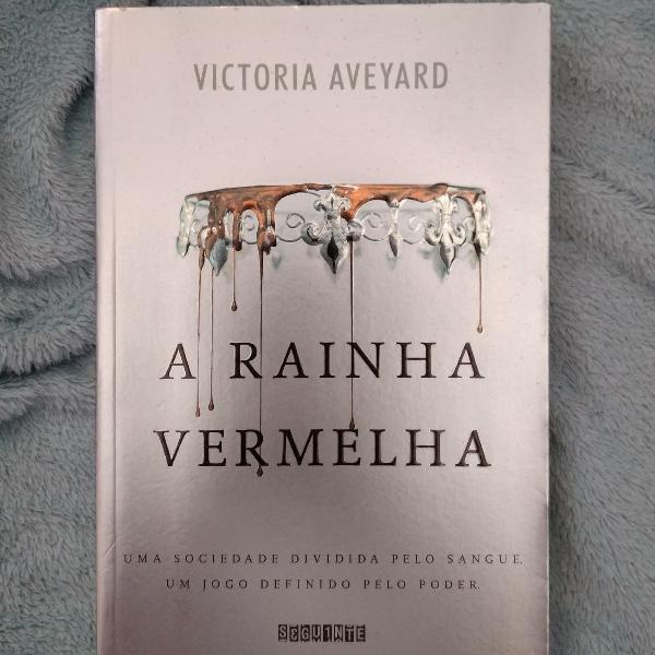 Livro distopia &quot;a rainha vermelha&quot;