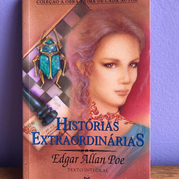 livro histórias extraordinárias - edgar allan poe