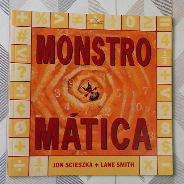 Livro infantil monstro mática